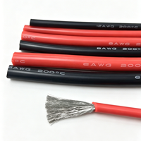 Cables Solares para Baterías de Litio Yuehua 10AWG - Arnés de Cableado Eléctrico de Silicona/Cobre