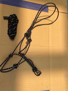 Wholesale English Saddle <b>Horse</b> Equipment Reflective Lead Rope and Halter Set for Equestrian <b>Stables</b> <b>Horse</b> Equipment <b>Horse</b> Halter - Product Image 2