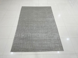 Haut bas 3D coupe haute qualité brillant maison décorative DoorHome livraison directe dans le monde entier bambou à la main métier à tisser noué tapis tapis - Product Image 2