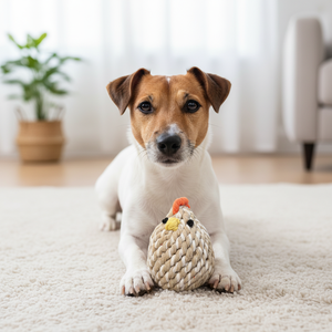 GUGU Cartoon-Style Farm <b>Chicken</b> for Dog Owners - Product Image 5