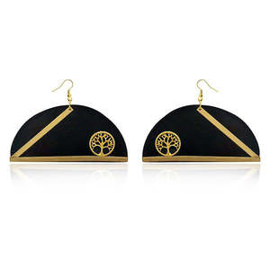 ต่างหูห่วงชุบทอง Danglers-1313201A อัลลอย - Product Image 1