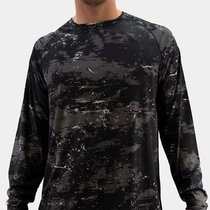 Camisas de pesca al por mayor de alta calidad camisa de poliéster por sublimación tela suave verano Hombre Camisas de pesca ropa deportiva servicio OEM - Product Image 4