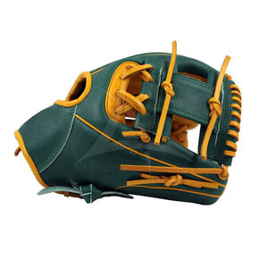 Guantes de Béisbol de Cuero Ligeros de Alto Rendimiento para Entrenamiento y Partidos en el Campo - Product Image 5