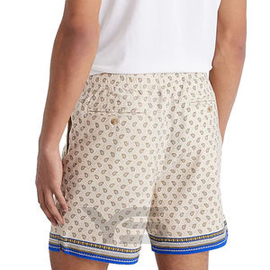 Pantalones cortos de playa de poliéster 100% con diseño personalizado recién llegado, pantalones cortos para correr de Color sólido para hombre - Product Image 3