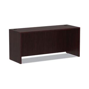 Alera Valencia Serie ALEVA256624MY 65 pulgadas. X 23.6 Pulgadas X 29.5 Pulgadas Organizador de Oficina Tipo Mueble de Pie, Credenza de Madera de Caoba - Product Image 1