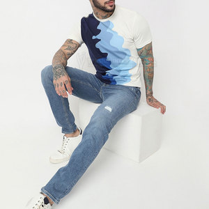 Men T-Shirt Cotton Blended Casual Soft Fabric Perfect for Streetwear Fashionable Men T-Shirt - Product Image 4