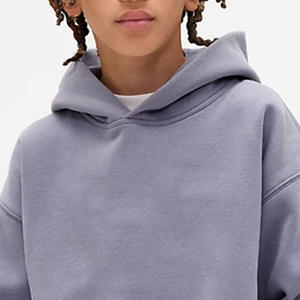 Sweat à capuche uni pour garçons, design essentiel pour l'hiver 2026, couture durable / service OEM, prix avantageux, design pour les acheteurs en gros - Product Image 2