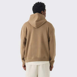 Sudaderas Clásicas con Logotipo Bordado Personalizado para Hombre, Servicio OEM, 400 GSM, Sudaderas Gruesas y Cálidas para Invierno - Product Image 2