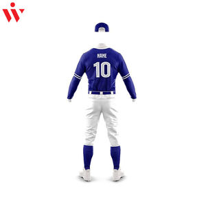Conjunto de ropa deportiva de béisbol y softbol por sublimación personalizada de alta calidad, camiseta informal transpirable para adultos, el mejor precio al por mayor - Product Image 3