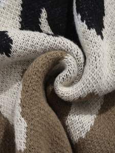 Suéter de gran tamaño para hombre Y2K Estética Llama Gráfico Cuello redondo Jersey de punto Suéteres casuales unisex - Product Image 3