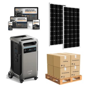 สถานีไฟฟ้าพกพา Anker 3840Wh 6000W ลิเธียมไอออน เครื่องกำเนิดไฟฟ้าพลังงานแสงอาทิตย์ MPPT คลื่นไซน์บริสุทธิ์ สำหรับใช้ภายในอาคาร - Product Image 5