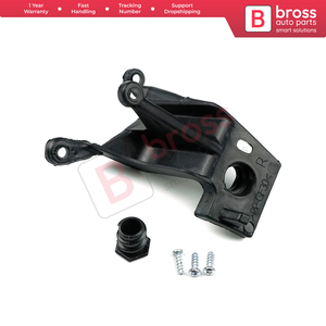 BHL11 soporte de faro montaje soporte de reparación Tab Set lado derecho para Linea 323 110 2007-2018 51785219 51776317 Bross Auto Parts - Product Image 2
