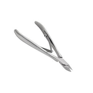 Coupe-ongles en acier inoxydable allemand à long manche, lames tranchantes et durables Coupe-ongles à cuticules pour la beauté avec logo - Product Image 1