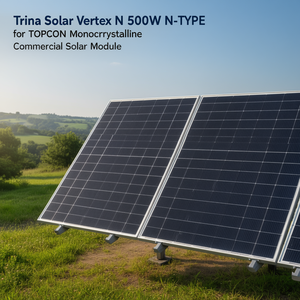 แผงโซลาร์เซลล์ Trina Solar Vertex N 500W แบบ N-Type สำหรับโมดูลพลังงานแสงอาทิตย์เชิงพาณิชย์ชนิด TOPCon โมโนคริสตัลไลน์ - Product Image 3