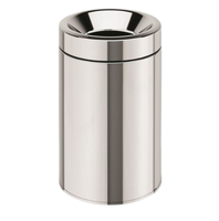 Poubelle en acier inoxydable la plus vendue Style seau en métal poubelle personnalisée pour la maison sous la table Mini magasin d'ordures