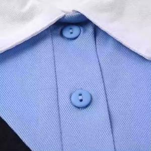 Camiseta Polo Casual de Mujer 100% Algodón, Diseño Sólido de Alta Calidad con Decoración de Botones, Opción de Talla Grande Disponible - Product Image 5