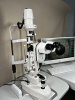 Lámpara de Hendidura LED SL-F5D para Oftalmología con Software de Captura de Video, Proyección y Reportes, Ideal para Hospitales Oftalmológicos - ¡Venta Caliente!