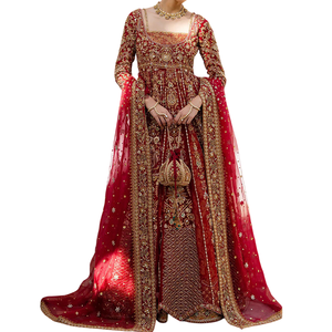 Elegante vestido de novia de satén para mujer con encaje y gran Escote de talla grande para bodas formales - Product Image 1