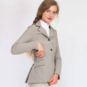 Chaqueta de carreras ecuestres para mujer, chaqueta personalizada de manga larga, a prueba de viento, para otoño - Product Image 1
