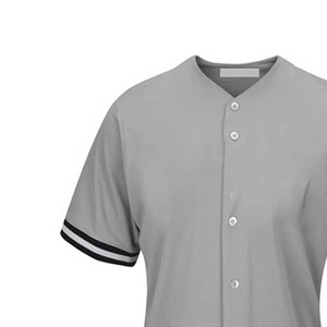 Fabricant de premier plan, prix direct d'usine, personnalisé, respirant, séchage rapide, 100% polyester, col rond, haute qualité, baseball, sport - Product Image 4