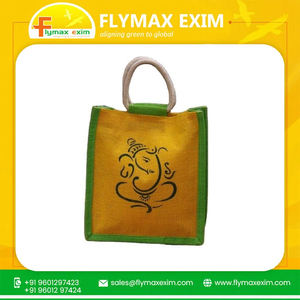 Bolsas de Yute natural de moda reutilizables personalizadas ecológicas bolsas de yute lisas personalizadas para la venta solución de compras sostenible - Product Image 4