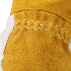 Guantes de Trabajo de Seguridad de Cuero al por Mayor, Correa de Muñeca Ajustable, Antideslizantes, Alta Calidad, Proveedor Directo de Fábrica, Precio Económico - Product Image 3