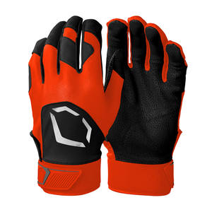 OEM personalizado profesional de cuero guantes de béisbol Bating mejor calidad guantes de bateo de béisbol adulto - Product Image 3
