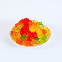 Gommes aromatisées aux fruits Little Bear, bonbons QQ aromatisés aux pommes