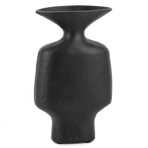 Florero de metal de hierro más vendido Acabado antiguo tradicional único Estilo Premium para interiores de Bodas de lujo - Product Image 1