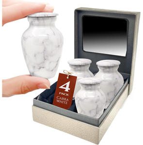 Top Selling Premium Superior Handmade Contemporary <b>Keepsake</b> Urn for Human & <b>Pet</b> <b>Ashes</b> for Funeral Memorial Use - Product Image 3