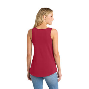 Camiseta sin Mangas Básica Color Granate para Mujer, Tejido de Algodón Transpirable, Ajuste Elástico Cómodo, Fabricante de Ropa OEM/ODM - Product Image 5