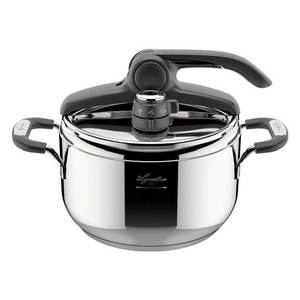 Olla a Presión de Acero Inoxidable BRIOSA Lagostina (5 Litros) Cromado Pulido 'Lagoeasy'UP 010044010505 - Product Image 1