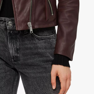 Chaqueta de Cuero Vacuno Original de la Mejor Calidad, Nueva Colección, Transpirable, con Bolsillos, Ropa para Hombre, Venta al Por Mayor 2026 - Product Image 4