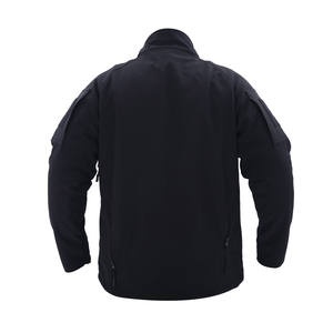 Vente en gros 2023 veste softshell en toile imperméable pour hommes pour la randonnée et l'escalade manteau universitaire pas cher avec fermeture éclair pour l'hiver - Product Image 3
