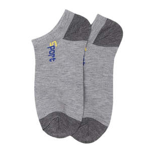 Chaussettes basses pour hommes - Gris - Product Image 1