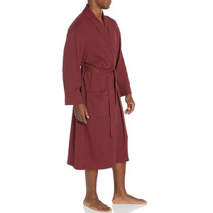 Calidad Premium 2025 Último diseño Venta al por mayor Terry personalizado 100% Algodón Batas de baño de secado rápido Impreso Color personalizado Tamaño Estilo - Product Image 5