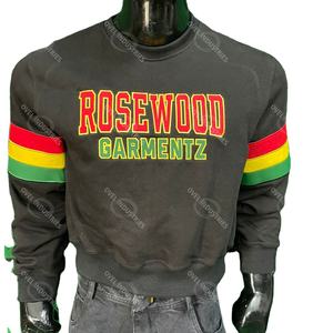 Sudaderas de Forro Polar con Diseños de Bordado Personalizados, Manga Larga, Estilo Holgado, Ropa de Primavera, Algodón Ecológico - Product Image 6