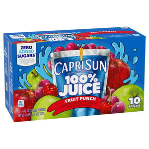 Gamme de boissons aux fruits Capri-Sun sans sucre ajouté, saveur orange et multivitamines, en boîtes de 8x200ml, pour les détaillants soucieux de la santé. - Product Image 5