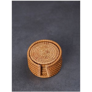 Natural Woven <b>Placemats</b> <b>Wicker</b> Sea Grass Coasters Heat Resistant <b>Placemats</b> Table Pad Wholesale Custom Shape and Size - Product Image 3