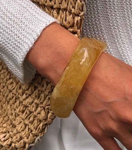 Pulseras y Brazaletes de Resina para Mujer, Nueva Colección, Joyería Estilo Ángel para Fiestas y Bodas, Alta Calidad - Product Image 6