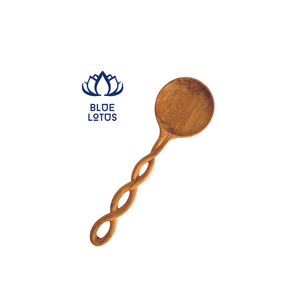GEM Eco Friendly Disposable Wooden Restaurant Bamboo Spoon - Product Image 1