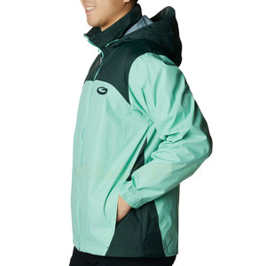 Elegante chaqueta de lluvia High Street Collar con capucha de material premium de la mejor calidad para actividades de Primavera al aire libre - Product Image 4