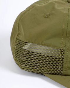 Casquette de baseball vert olive à 6 panneaux pour homme, fermeture réglable, respirante/imperméable, sportive, personnalisable, faible MOQ - Product Image 3
