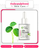 10% Niacinamide + Zinc PCA infusé avec Cica Face Serum Private Label Niacinamide Zinc PCA Whitening Skincare Face Serum