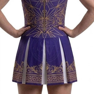 Uniformes de Porristas Modernos de Poliéster Sublimado, Ropa Deportiva Ligera y Elegante para Equipos, Listos para el Rendimiento, Cómodos - Product Image 6