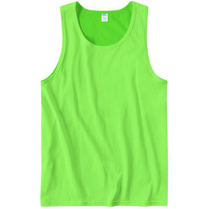 Camiseta sin mangas de algodón para hombre, Top de entrenamiento de gimnasio, básico, informal, sólido - Product Image 5