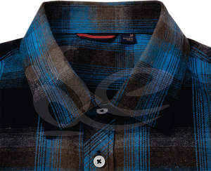 Camisas de Franela de Alta Calidad para Hombre, Estilo Casual de Otoño, Manga Larga, Cuello Regular, Diseño Transpirable, Ajuste Regular, Cómodas - Product Image 2