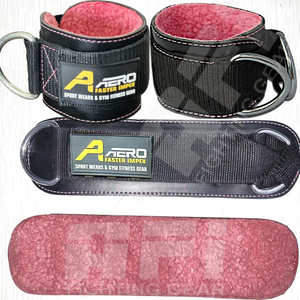 AERO AFI-45006 Soporte Cómodo para Tobillo, Correa de Cuero, Protección Profesional para Entrenamiento de Fuerza en Gimnasio - Product Image 2