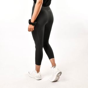 Leggings moulants taille haute pour femmes, pour un usage décontracté, longueur totale, tissu doux, respirant, extensible, pour la salle de sport et le yoga - Product Image 4