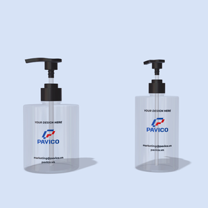 Pavico Vietnam Wholesale Custom Designed PET <b>Pump</b> <b>Bottle</b> Cylinder Plastic PET Plating for Cosmetics Shampoo Lotion Manufacturing - Product Image 2